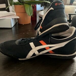 Track tiger shoes, male size 10. No box, gently used